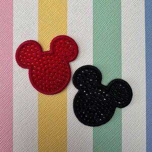 SCL Mickey Mouse Red and Black Patches